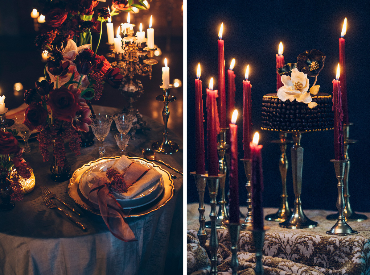    Editorial: Gothic Wedding Inspiration